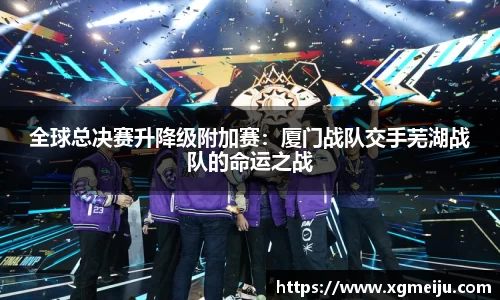 全球总决赛升降级附加赛：厦门战队交手芜湖战队的命运之战